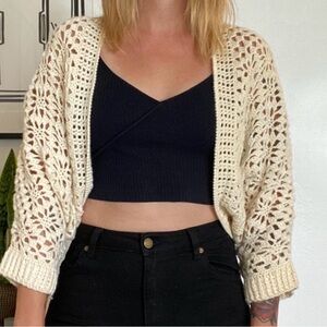 Boho cardigan, American vintage
